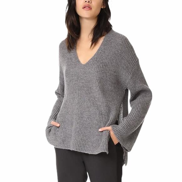 Rebecca Minkoff Remi Gray Sweater Size Small - Picture 9 of 9